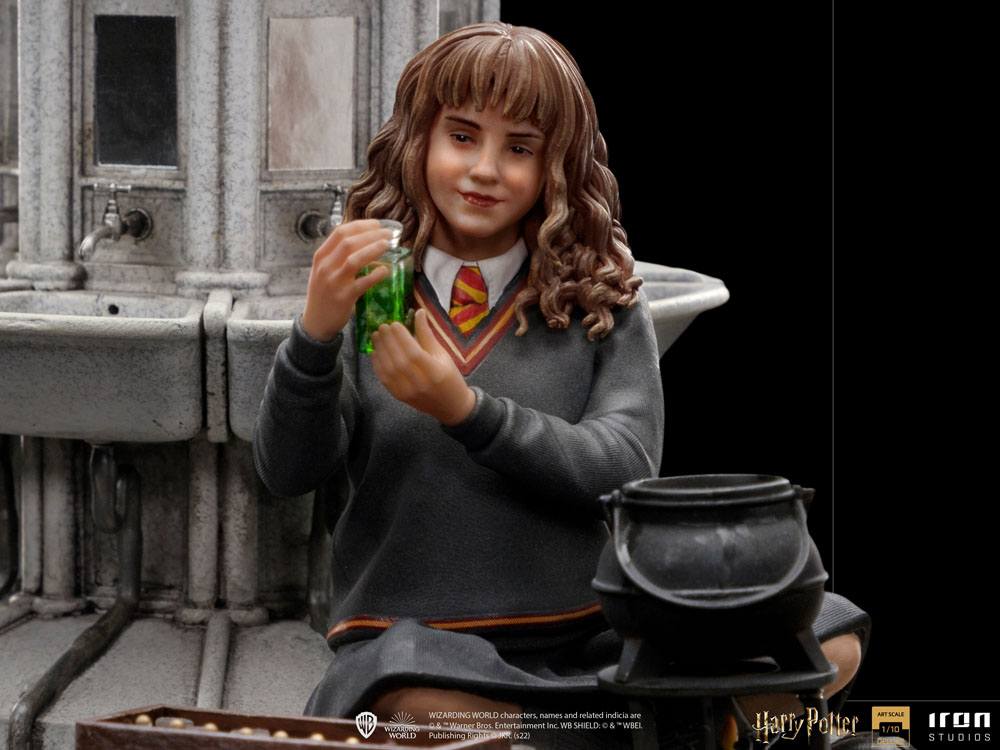 Harry Potter : Statuette Deluxe Art Scale 1/10 Hermione Granger Polyjuice 14 cm