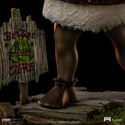 Shrek : Statuette Shrek, L'âne et P'tit biscuit !