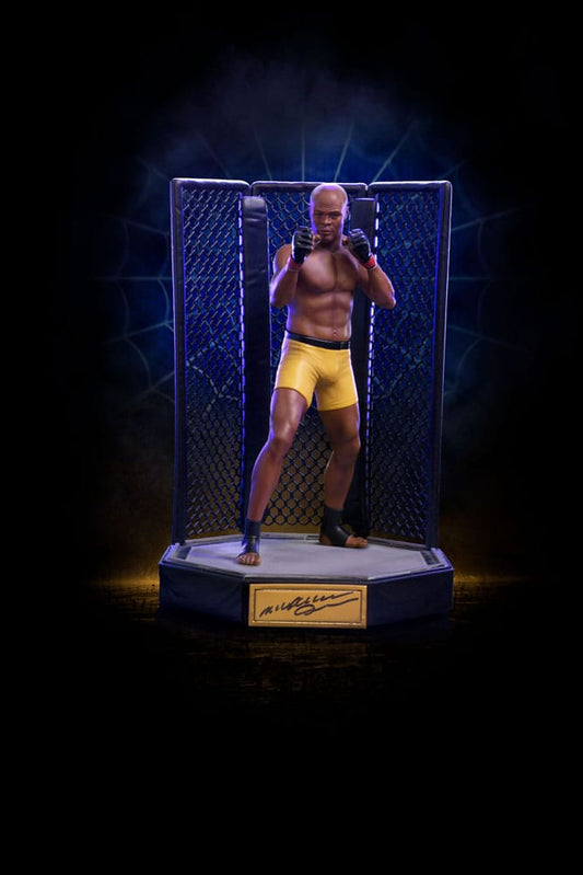 UFC statuette 1/10 Deluxe Art Scale Anderson "Spider" Silva - Version signé !