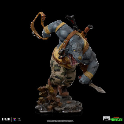 Les Tortues ninja : Statuette  Art Scale Rocksteady 24 cm