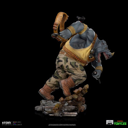 Les Tortues ninja : Statuette  Art Scale Rocksteady 24 cm