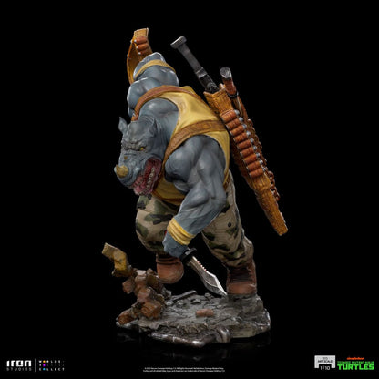 Les Tortues ninja : Statuette  Art Scale Rocksteady 24 cm
