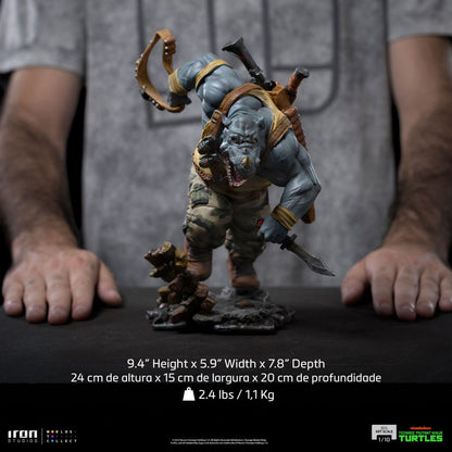 Les Tortues ninja : Statuette  Art Scale Rocksteady 24 cm