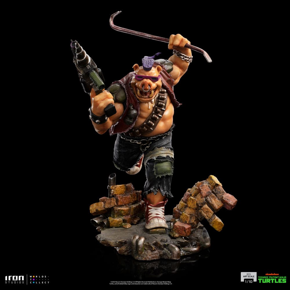 Les Tortues ninja : Statuette Art Scale  Bebop 23 cm