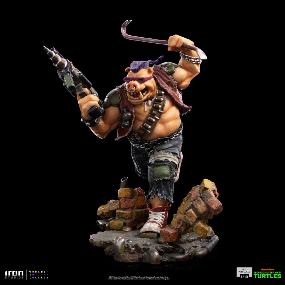 Les Tortues ninja : Statuette Art Scale  Bebop 23 cm