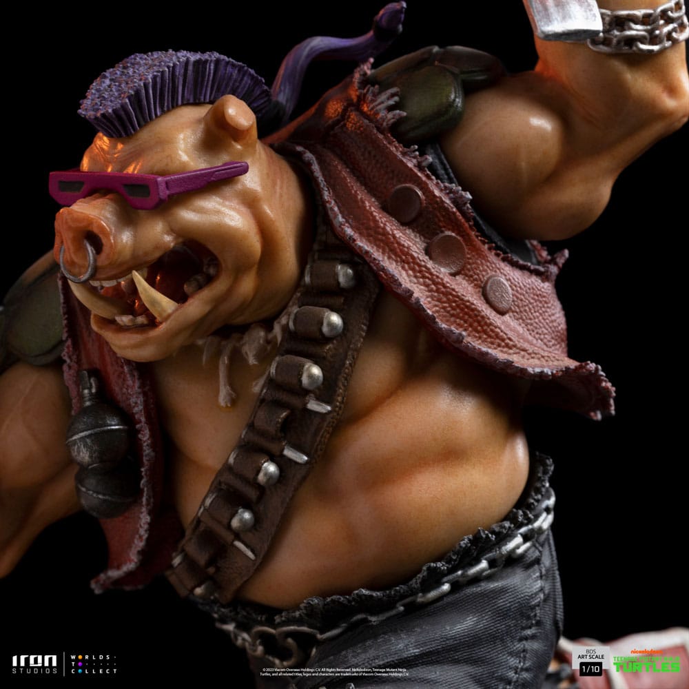 Les Tortues ninja : Statuette Art Scale  Bebop 23 cm