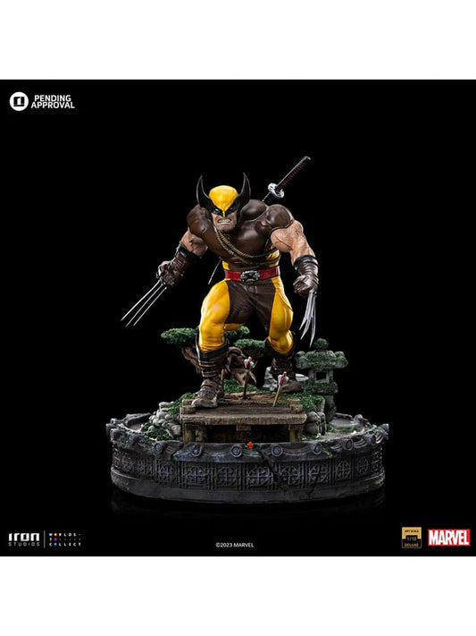 Marvel Statuette Art Scale Deluxe 1/10 Wolverine Unleashed 20 cm