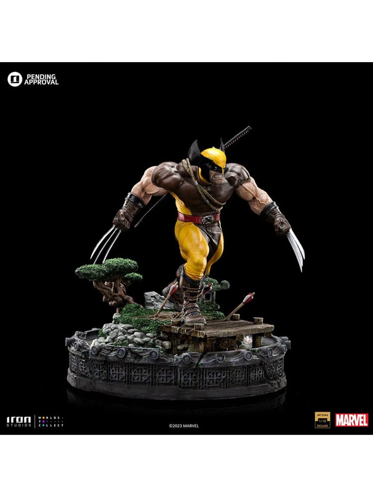 Marvel Statuette Art Scale Deluxe 1/10 Wolverine Unleashed 20 cm