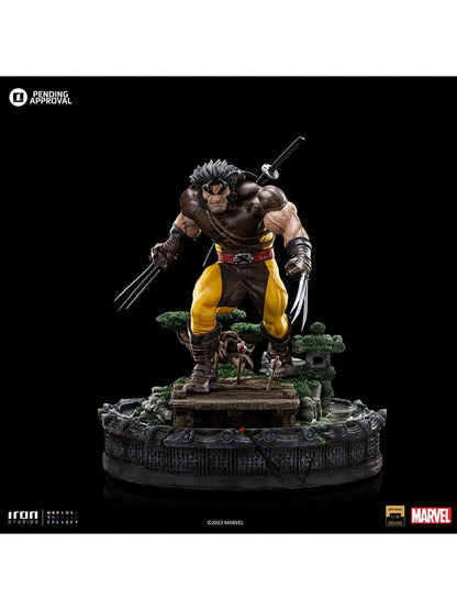 Marvel Statuette Art Scale Deluxe 1/10 Wolverine Unleashed 20 cm