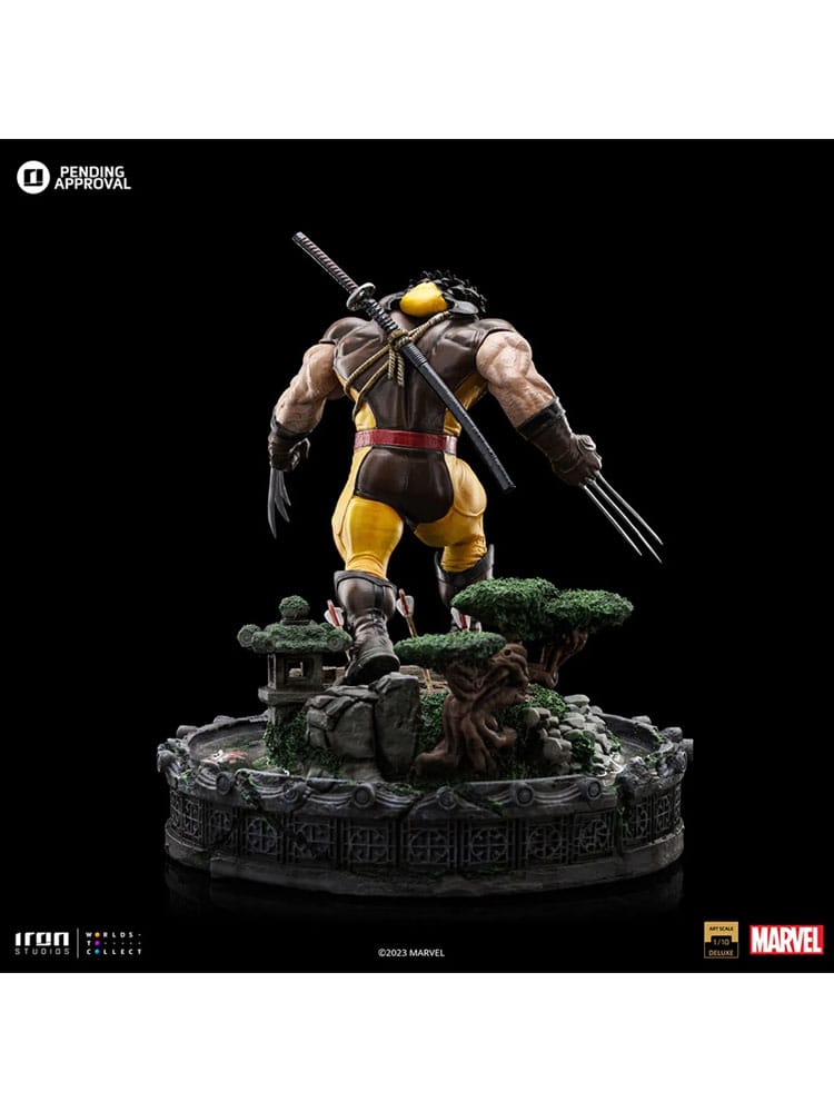 Marvel Statuette Art Scale Deluxe 1/10 Wolverine Unleashed 20 cm