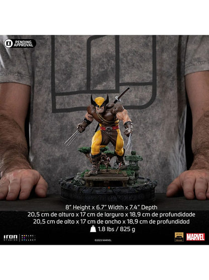 Marvel Statuette Art Scale Deluxe 1/10 Wolverine Unleashed 20 cm