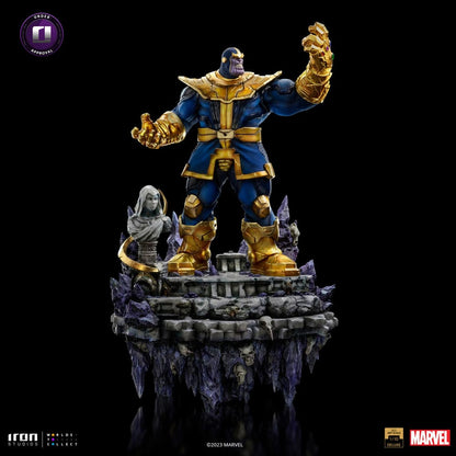 Marvel : Statuette Deluxe BDS Art Scale 1/10 Thanos Infinity Gaunlet Diorama 42 cm