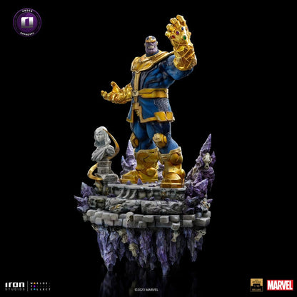 Marvel : Statuette Deluxe BDS Art Scale 1/10 Thanos Infinity Gaunlet Diorama 42 cm