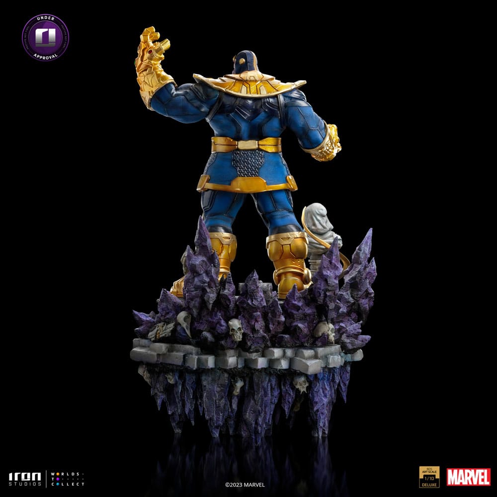 Marvel : Statuette Deluxe BDS Art Scale 1/10 Thanos Infinity Gaunlet Diorama 42 cm