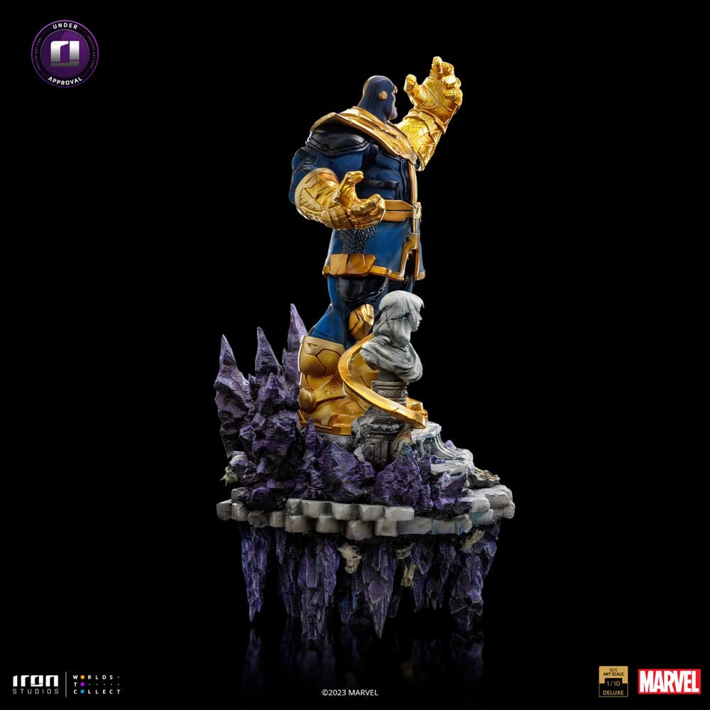 Marvel : Statuette Deluxe BDS Art Scale 1/10 Thanos Infinity Gaunlet Diorama 42 cm