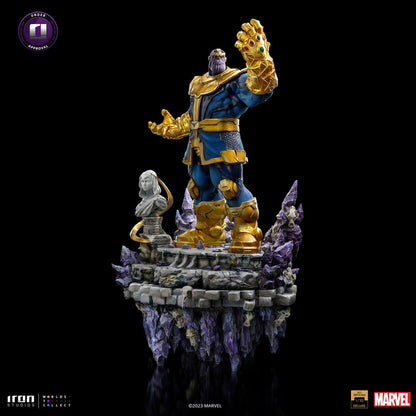 Marvel : Statuette Deluxe BDS Art Scale 1/10 Thanos Infinity Gaunlet Diorama 42 cm