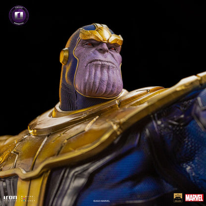 Marvel : Statuette Deluxe BDS Art Scale 1/10 Thanos Infinity Gaunlet Diorama 42 cm