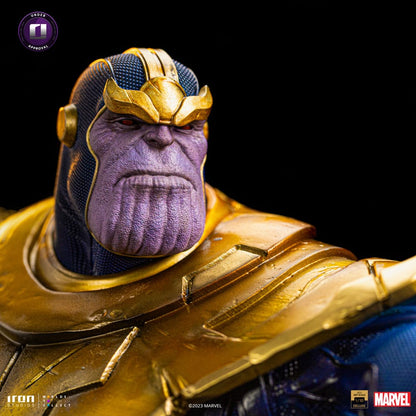 Marvel : Statuette Deluxe BDS Art Scale 1/10 Thanos Infinity Gaunlet Diorama 42 cm