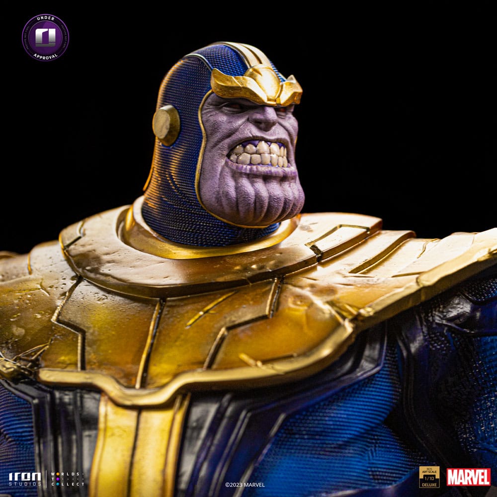 Marvel : Statuette Deluxe BDS Art Scale 1/10 Thanos Infinity Gaunlet Diorama 42 cm