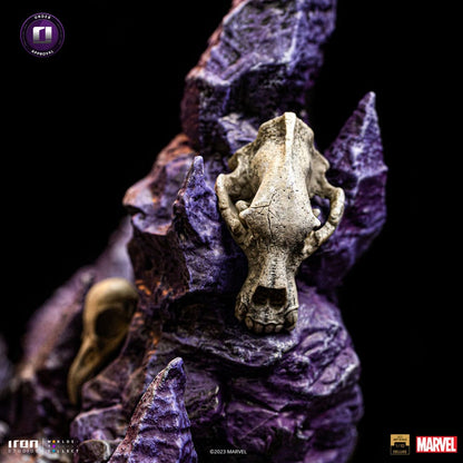 Marvel : Statuette Deluxe BDS Art Scale 1/10 Thanos Infinity Gaunlet Diorama 42 cm