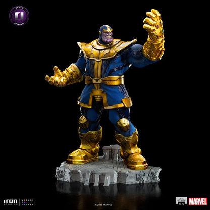 Marvel : Statuette BDS Art Scale 1/10 Thanos Infinity Gaunlet Diorama 30 cm