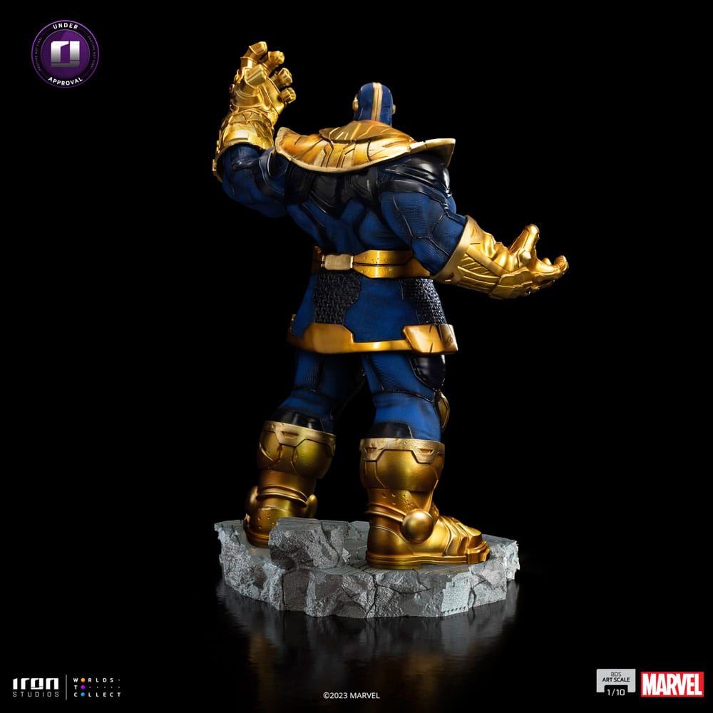 Marvel : Statuette BDS Art Scale 1/10 Thanos Infinity Gaunlet Diorama 30 cm