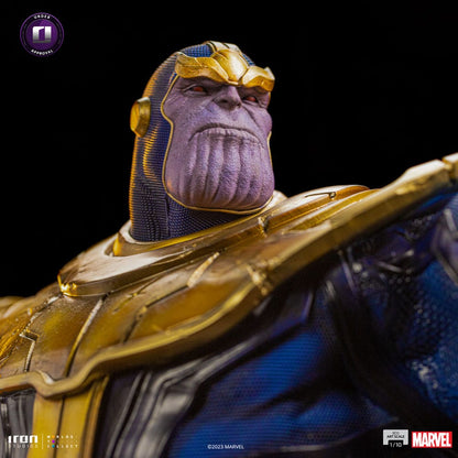 Marvel : Statuette BDS Art Scale 1/10 Thanos Infinity Gaunlet Diorama 30 cm