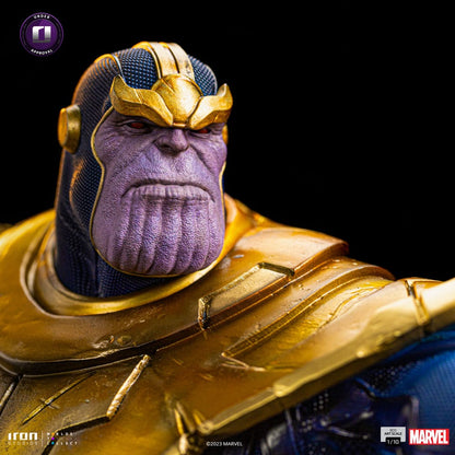 Marvel : Statuette BDS Art Scale 1/10 Thanos Infinity Gaunlet Diorama 30 cm