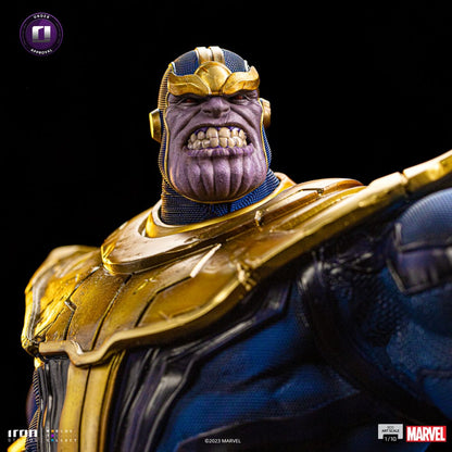 Marvel : Statuette BDS Art Scale 1/10 Thanos Infinity Gaunlet Diorama 30 cm