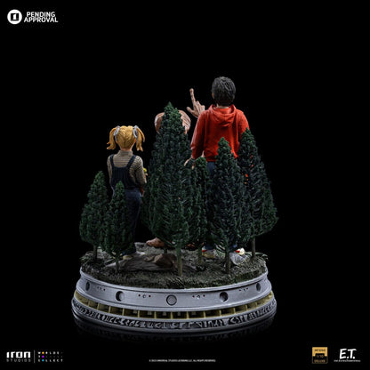 E.T., l'extra-terrestre Statuette 1/10 Deluxe Art Scale E.T., Elliot and Gertie 19 cm