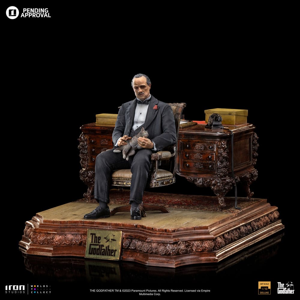 Le Parrain Statuette 1/10 Deluxe Art Scale Don Vito Corleone 19 cm