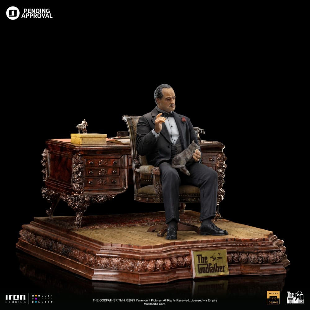 Le Parrain Statuette 1/10 Deluxe Art Scale Don Vito Corleone 19 cm