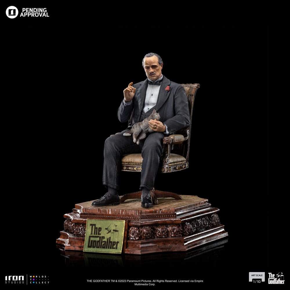 Le Parrain statuette 1/10 Art Scale Don Vito Corelione 19 cm