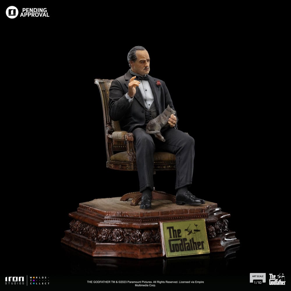 Le Parrain statuette 1/10 Art Scale Don Vito Corelione 19 cm