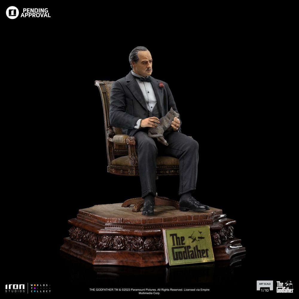 Le Parrain statuette 1/10 Art Scale Don Vito Corelione 19 cm
