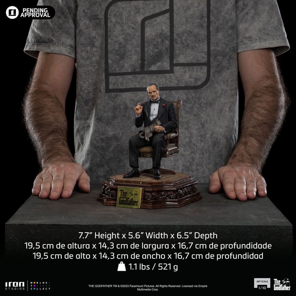 Le Parrain statuette 1/10 Art Scale Don Vito Corelione 19 cm