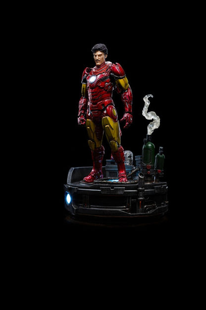 Marvel statuette 1/10 Deluxe Art Scale Iron Man Unleashed 23 cm