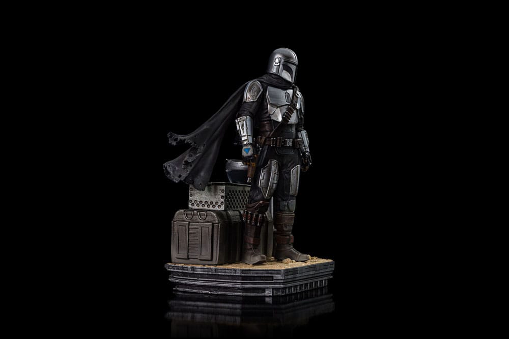 Star Wars The Mandalorian statuette 1/10 Art Scale Din Djarin and Din Grogu 21 cm