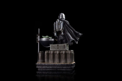Star Wars The Mandalorian statuette 1/10 Art Scale Din Djarin and Din Grogu 21 cm