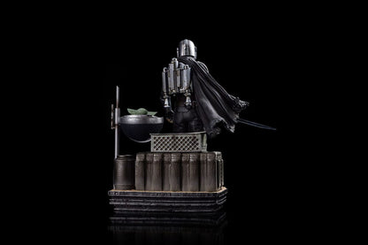 Star Wars The Mandalorian statuette 1/10 Art Scale Din Djarin and Din Grogu 21 cm