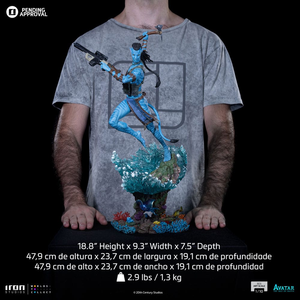 Avatar: The Way of Water Statuette BDS Art Scale 1/10 Jake Sully 48 cm
