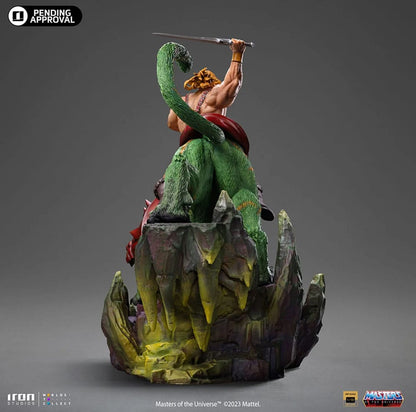 Masters of the Universe statuette 1/10 Deluxe Art Scale He-man and Battle Cat 31 cm