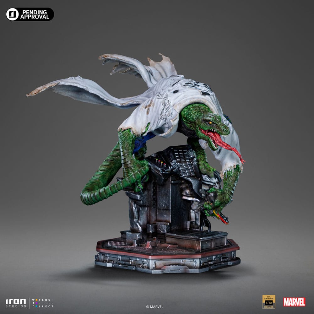 Spider-man vs Villains Statuette BDS Art Scale 1/10 Le Lézard 21 cm