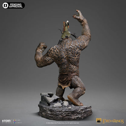 Le Seigneur des Anneaux statuette 1/10 Deluxe Art Scale Cave Troll and Legolas 72 cm