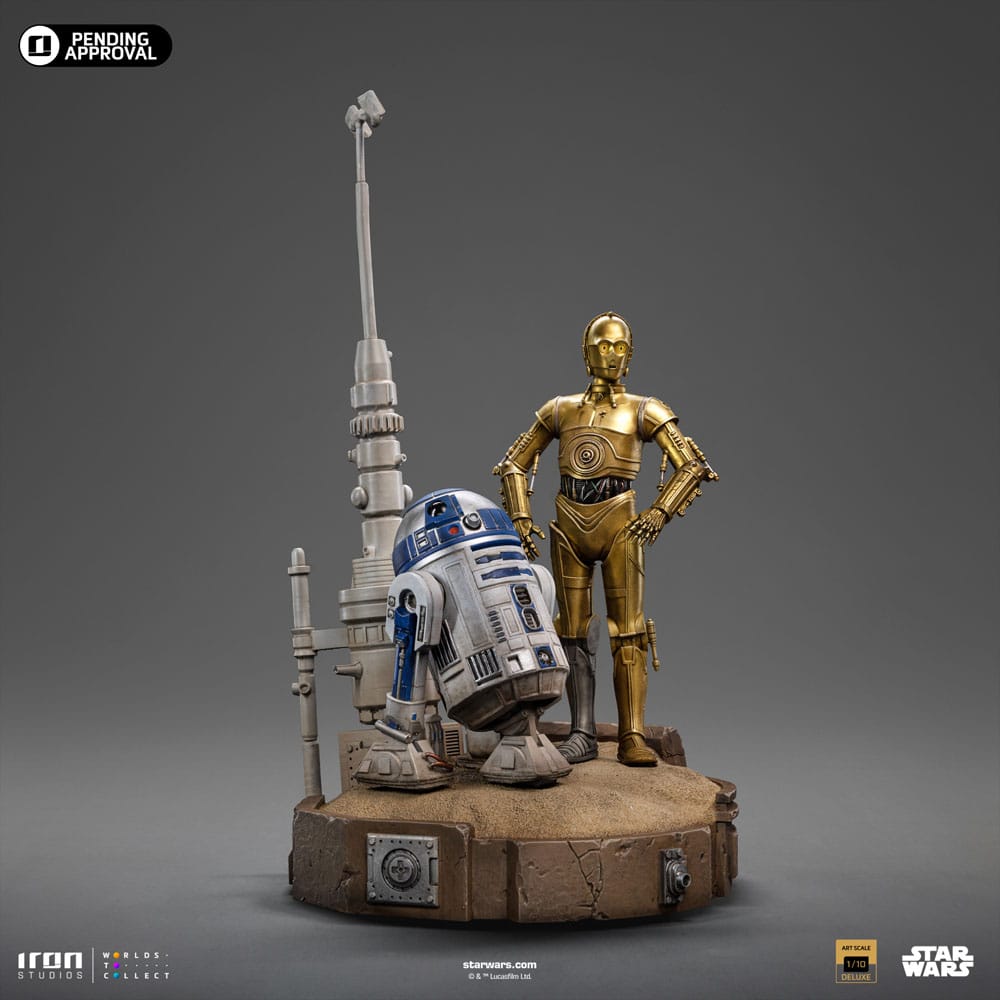 Star Wars statuette 1/10 Deluxe Art Scale C-3PO & R2D2 31 cm