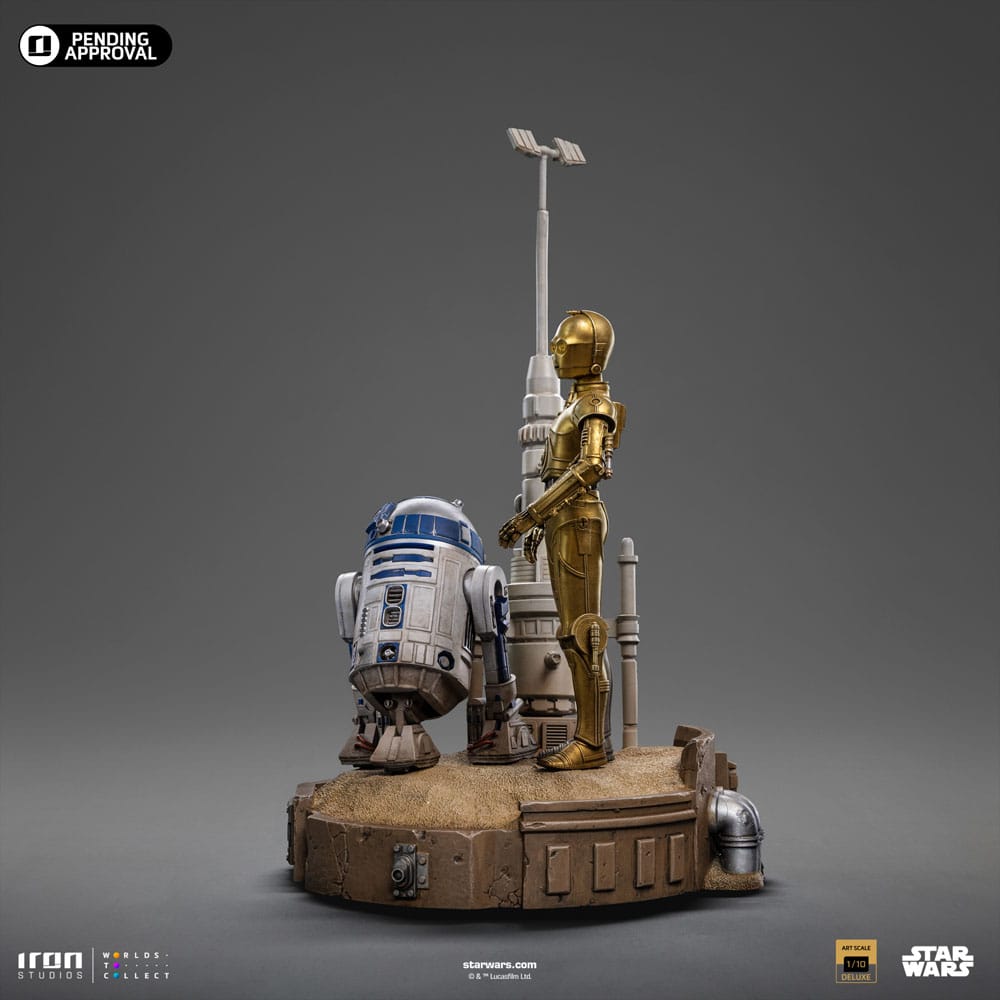 Star Wars statuette 1/10 Deluxe Art Scale C-3PO & R2D2 31 cm