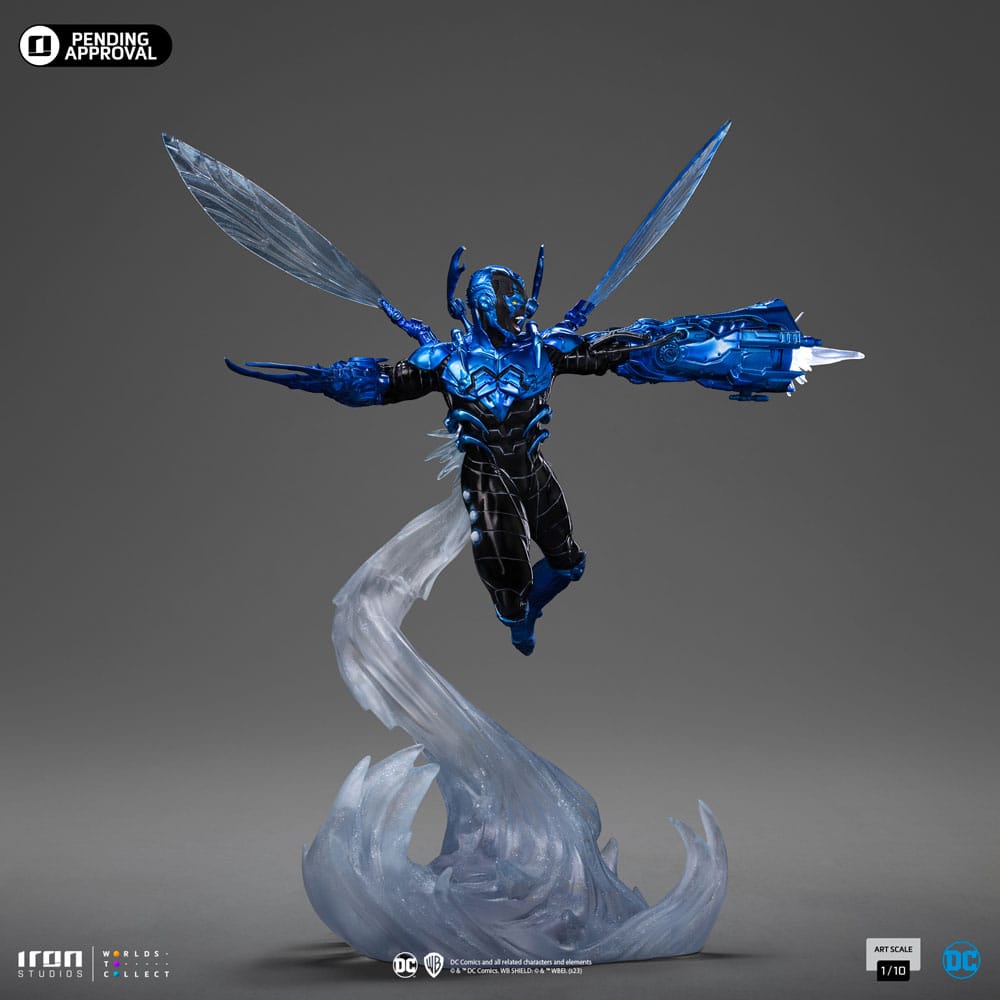 Blue Beetle statuette 1/10 Art Scale Blue Beetle 33 cm