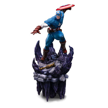 Marvel statuette 1/10 Deluxe BDS Art Scale Captain America 34 cm
