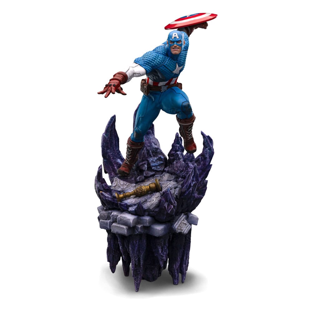 Marvel statuette 1/10 Deluxe BDS Art Scale Captain America 34 cm