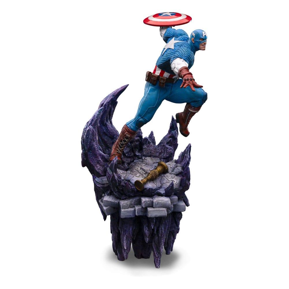 Marvel statuette 1/10 Deluxe BDS Art Scale Captain America 34 cm